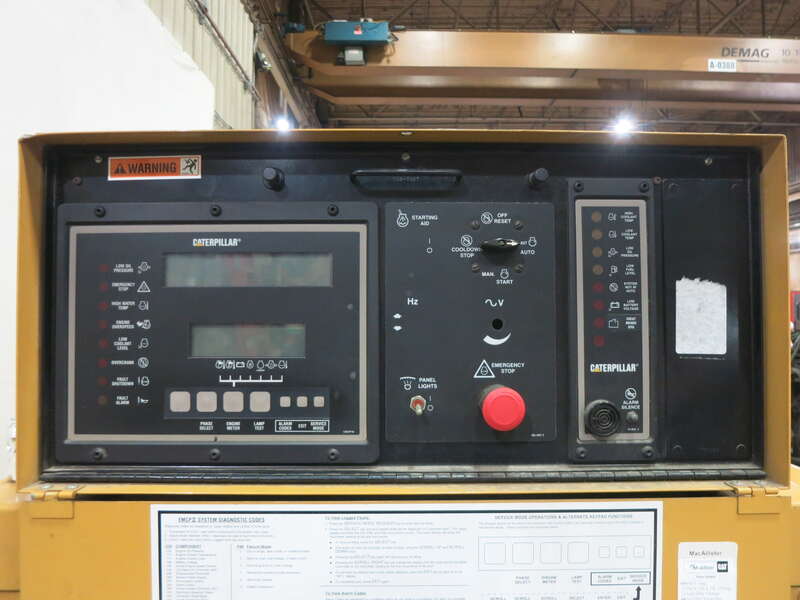 Used Caterpillar 3412 Diesel Generator, 1643 Hrs
