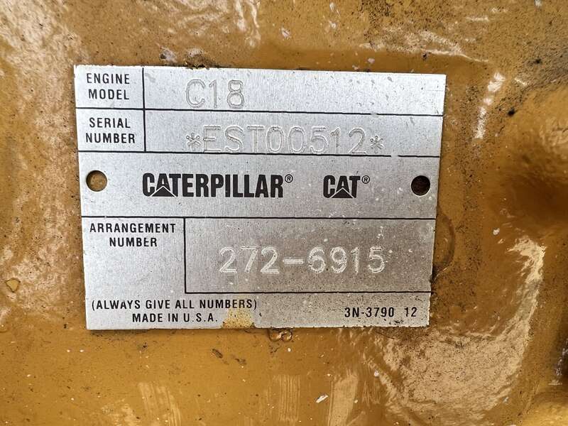 Used Caterpillar C18 Diesel Generator 1573 Hrs EPA Tier 2 | 600 KW | 0 ...