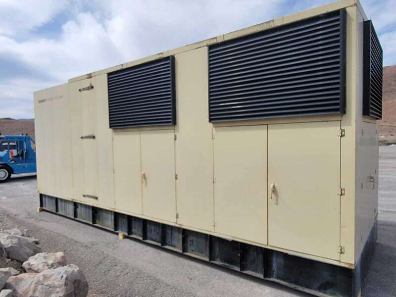Used Kohler 2000ROZD4 16V4000 Diesel Generator, 566 Hrs