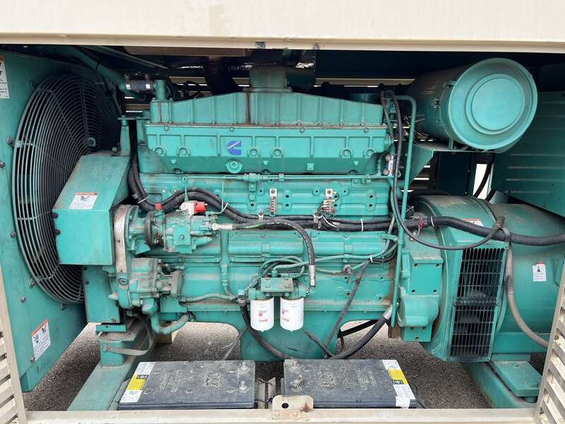 Used Cummins DFCE NTA855-G5 Diesel Generator, 295 Hrs