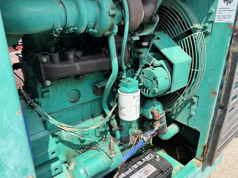 Used Cummins 50DGCAL31294A 4BT-3.9 Diesel Generator, 646 Hrs