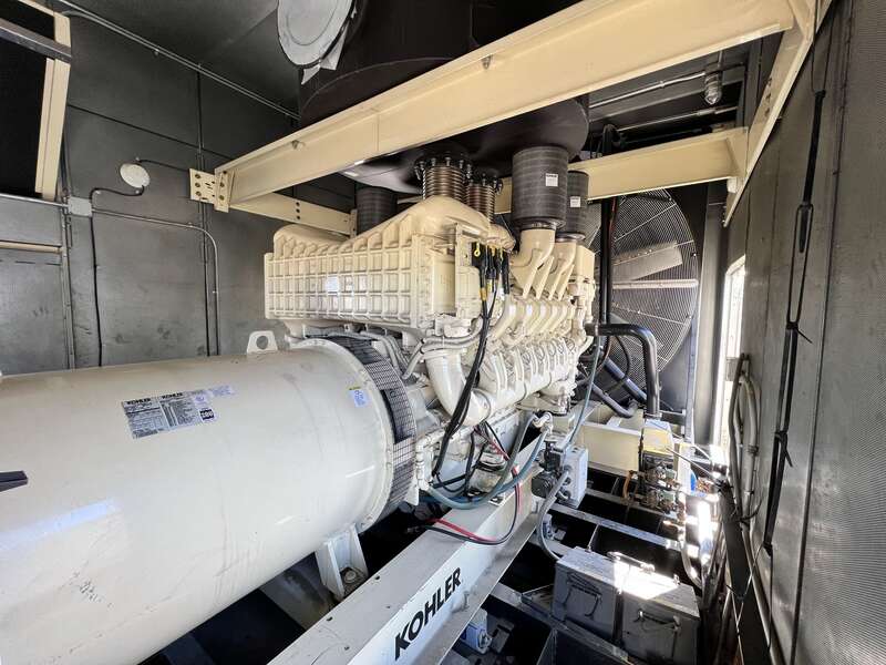 Used Kohler 1500REOZDC Diesel Generator, 383 Hrs, EPA Tier 2