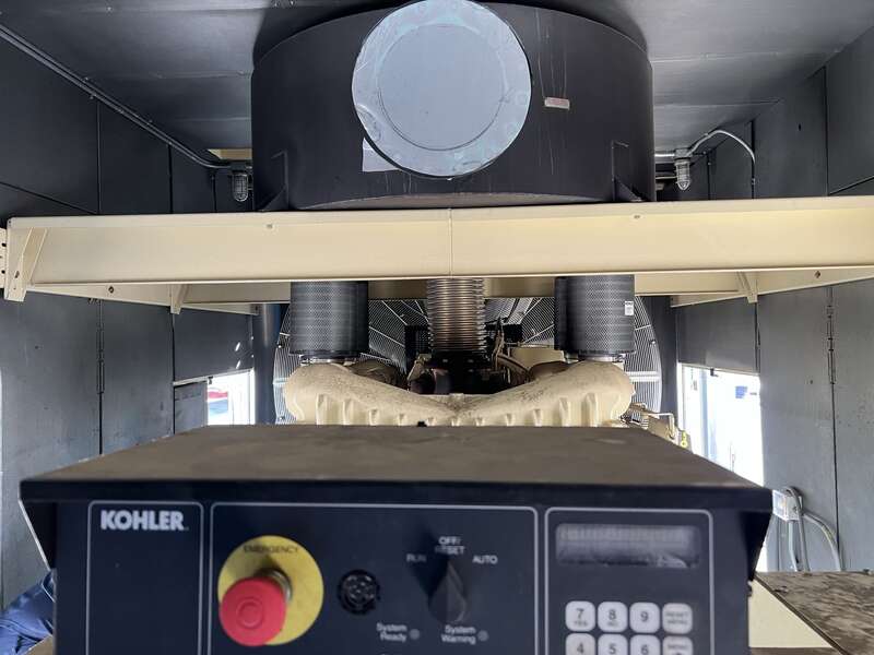 Used Kohler 1500REOZDC Diesel Generator, 383 Hrs, EPA Tier 2