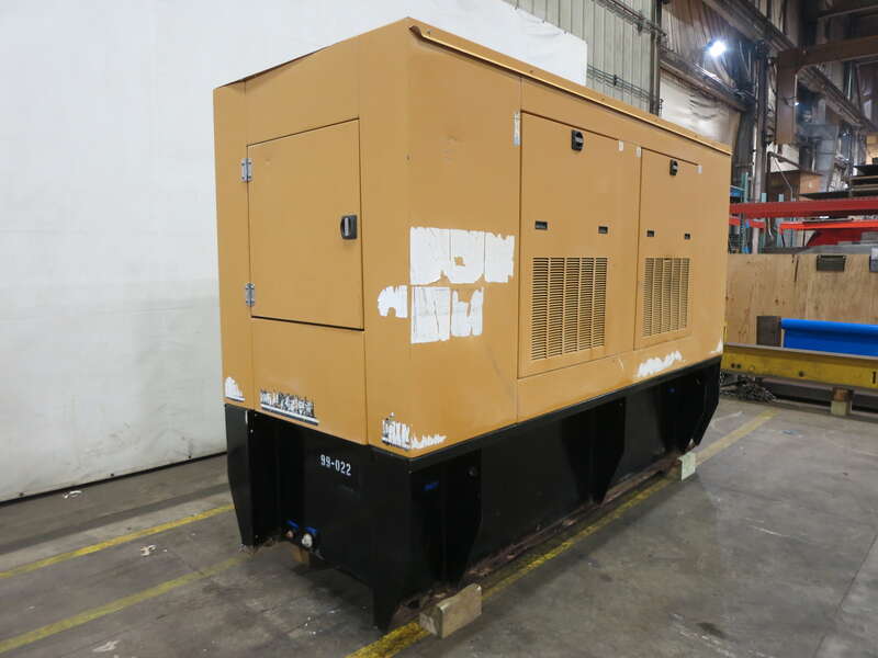 Used Caterpillar D200P1 Diesel Generator, 134 Hrs