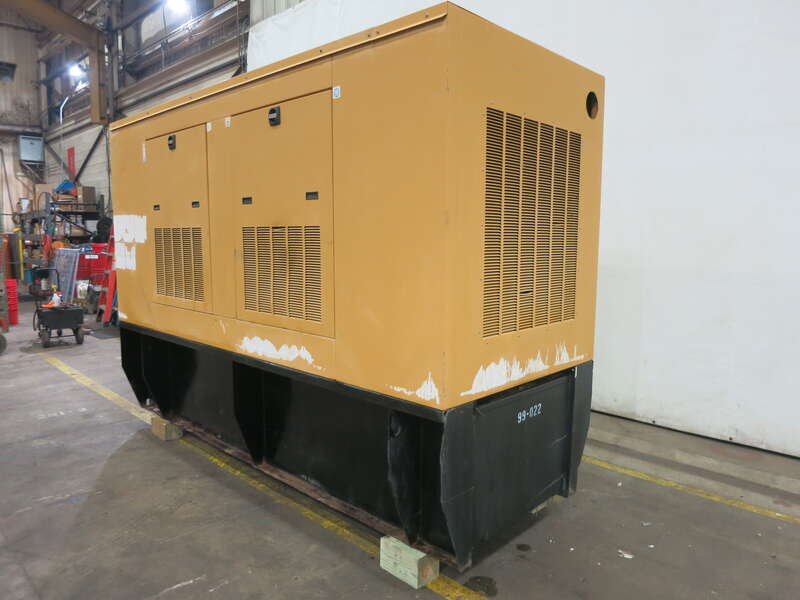 Used Caterpillar D200P1 Diesel Generator, 134 Hrs