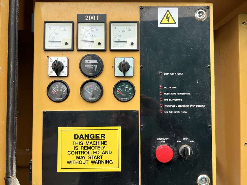 Used Caterpillar D200P1 Diesel Generator, 134 Hrs