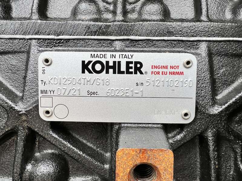 New Kohler 30REOZK Diesel Generator, 0 Hrs, EPA Tier 3, Single Phase