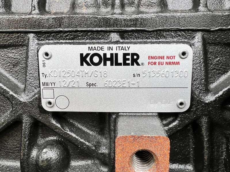 New Kohler 30REOZK Diesel Generator, 0 Hrs, EPA Tier 3, Single Phase