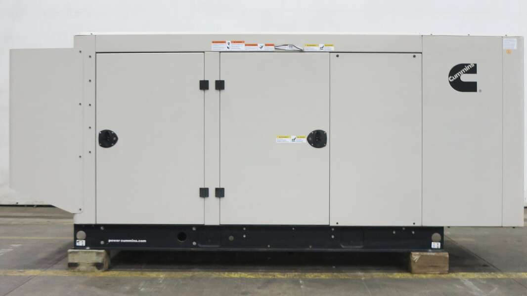Used Cummins C80 N6 QSJ5.9-G3 Natural Gas / Propane Generator, 84 Hrs, EPA Certified