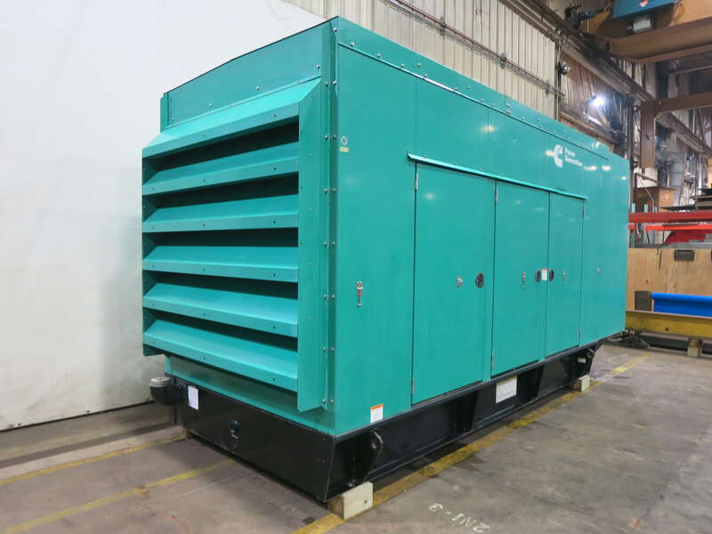 Used Cummins DQDAA QSL9-G3 NR3 Diesel Generator, 361 Hrs, EPA Tier 3