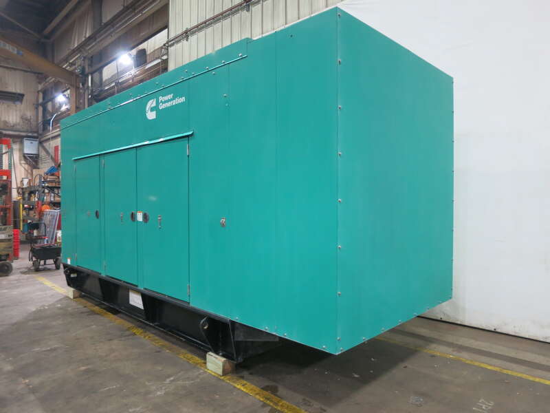 Used Cummins DQDAA QSL9-G3 NR3 Diesel Generator, 361 Hrs, EPA Tier 3