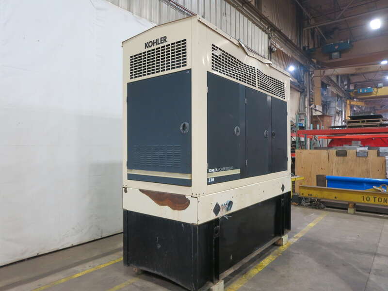 Used Kohler 230REOZJB Diesel Generator, 511 Hrs