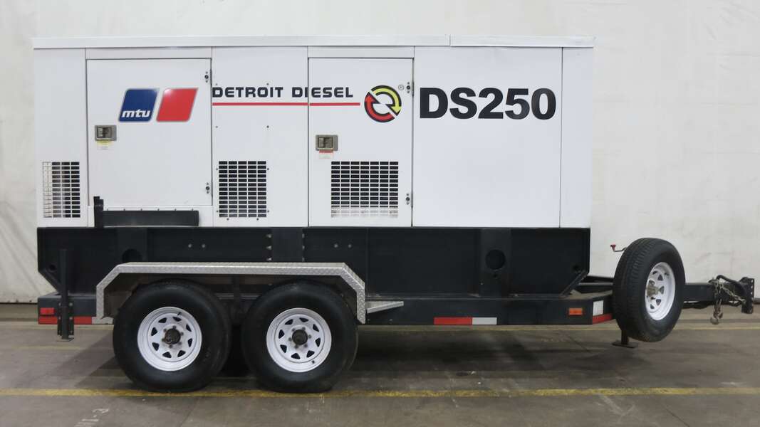 Used MTU DS250 Rental Grade 6068HF485 Diesel Generator, 549 Hrs, EPA Tier 3