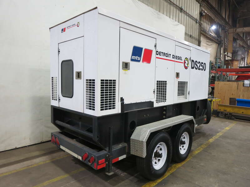 Used MTU DS250 Rental Grade 6068HF485 Diesel Generator, 549 Hrs, EPA Tier 3