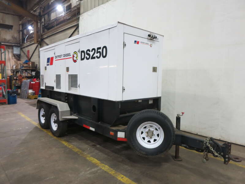 Used MTU DS250 Rental Grade 6068HF485 Diesel Generator, 549 Hrs, EPA Tier 3