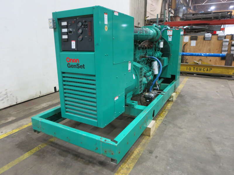Used Cummins DFBE Diesel Generator, 211 Hrs
