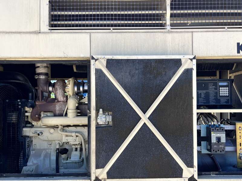 Used Kohler 135ROZJ John Deere 6081TF001 Diesel Generator, 396 Hrs