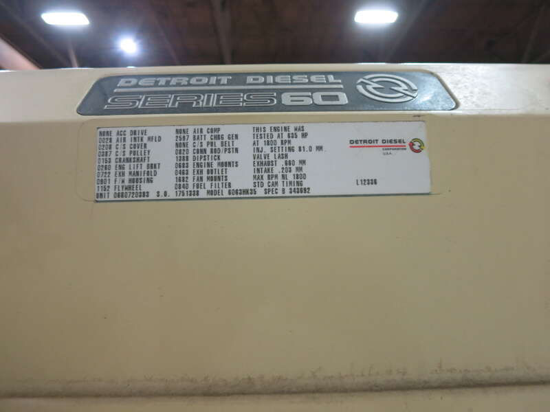 Used Kohler 400REOZD Diesel Generator, 301 Hrs