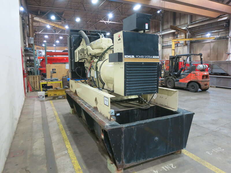 Used Kohler 400REOZD Diesel Generator, 301 Hrs