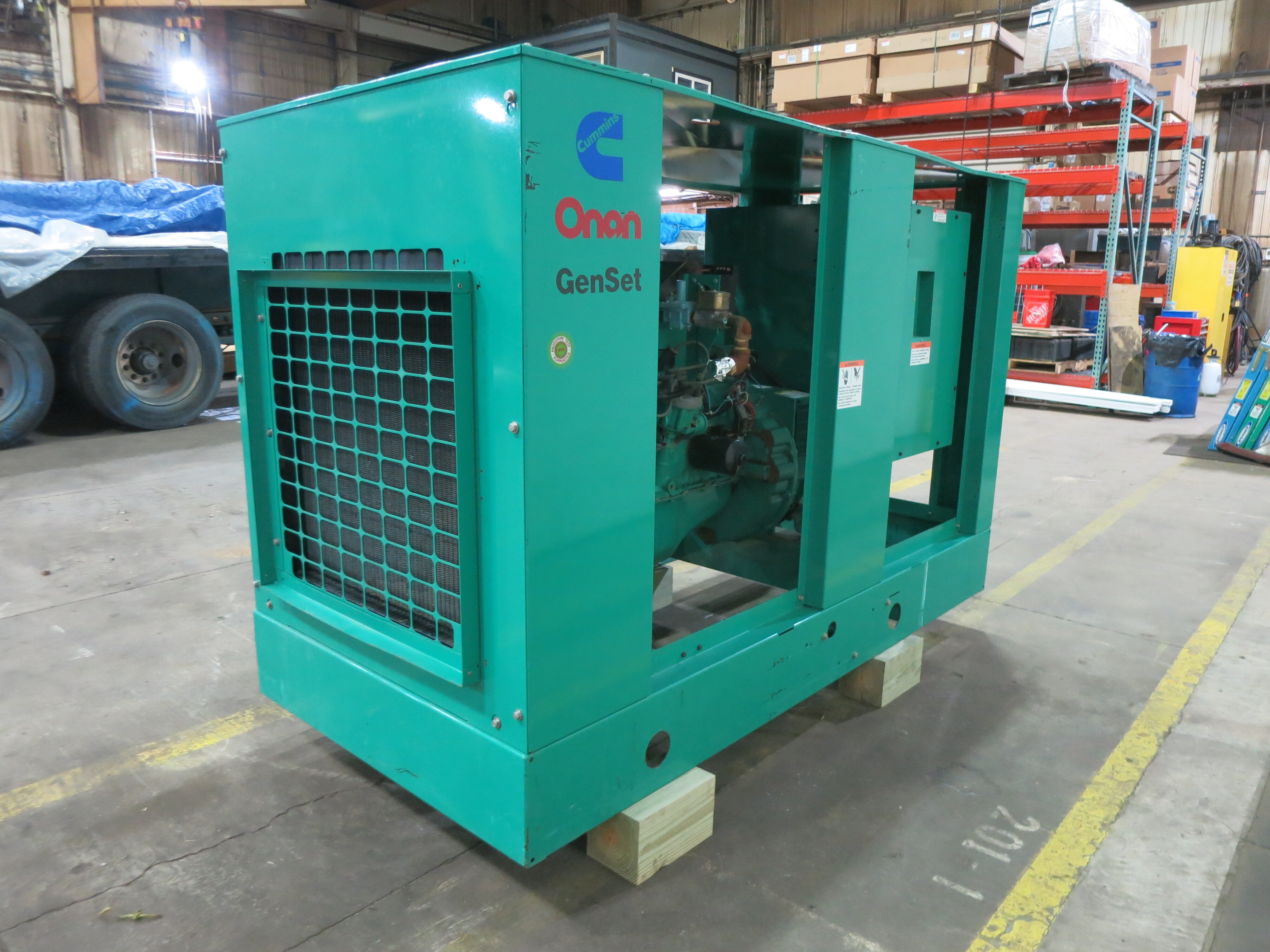 Used Cummins GGFB Natural Gas / Propane Generator | 708 Hrs | 35 