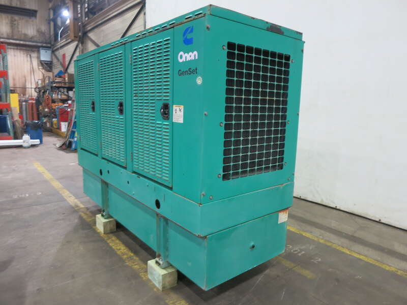 Used Cummins DGFA Diesel Generator, 452 hrs