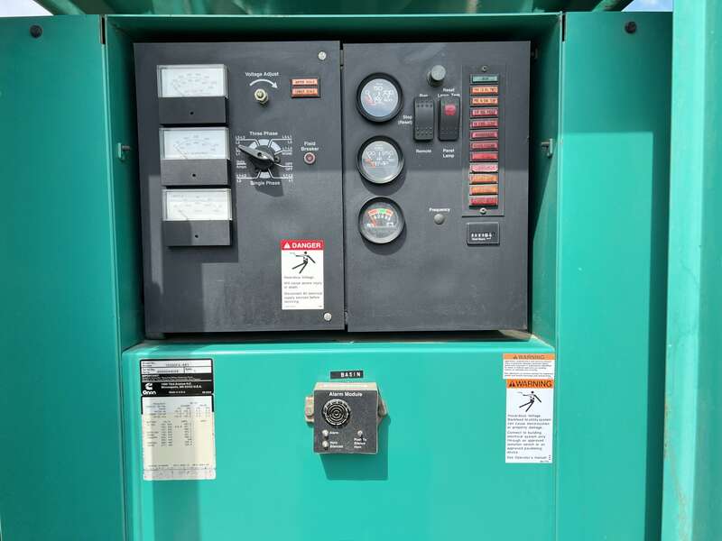 Used Cummins DGFA Diesel Generator, 452 hrs