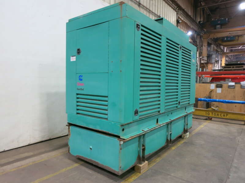 Used Cummins DFED KTA19-G4 Diesel Generator, 754 Hrs
