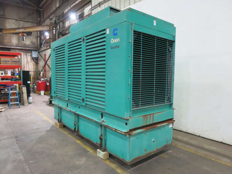 Used Cummins DFED KTA19-G4 Diesel Generator, 754 Hrs
