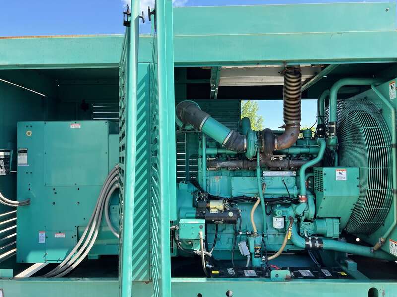 Used Cummins DFED KTA19-G4 Diesel Generator, 754 Hrs