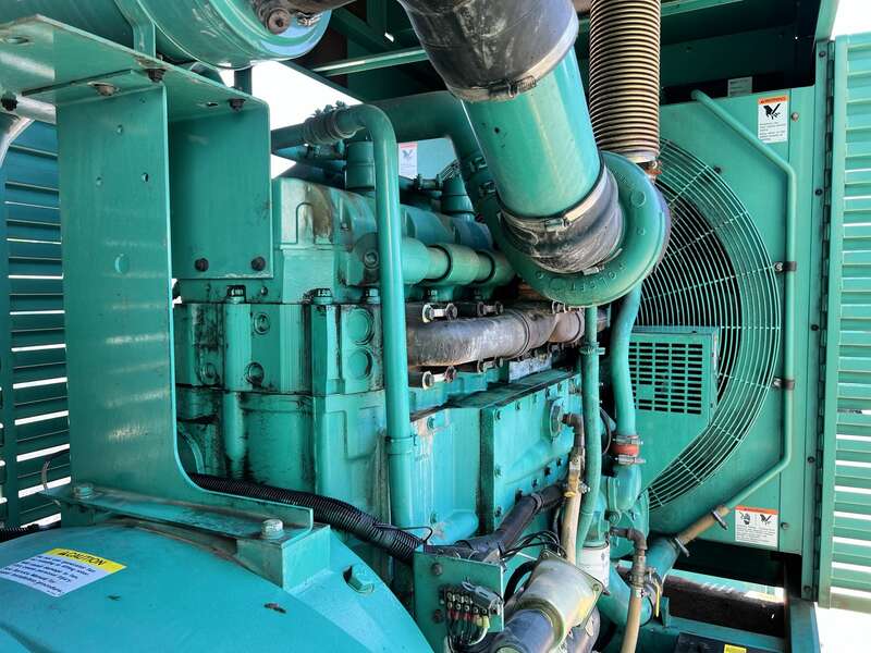 Used Cummins DFED KTA19-G4 Diesel Generator, 754 Hrs