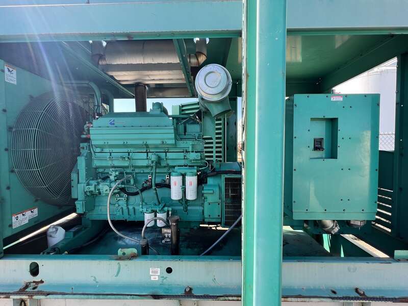 Used Cummins DFED KTA19-G4 Diesel Generator, 754 Hrs