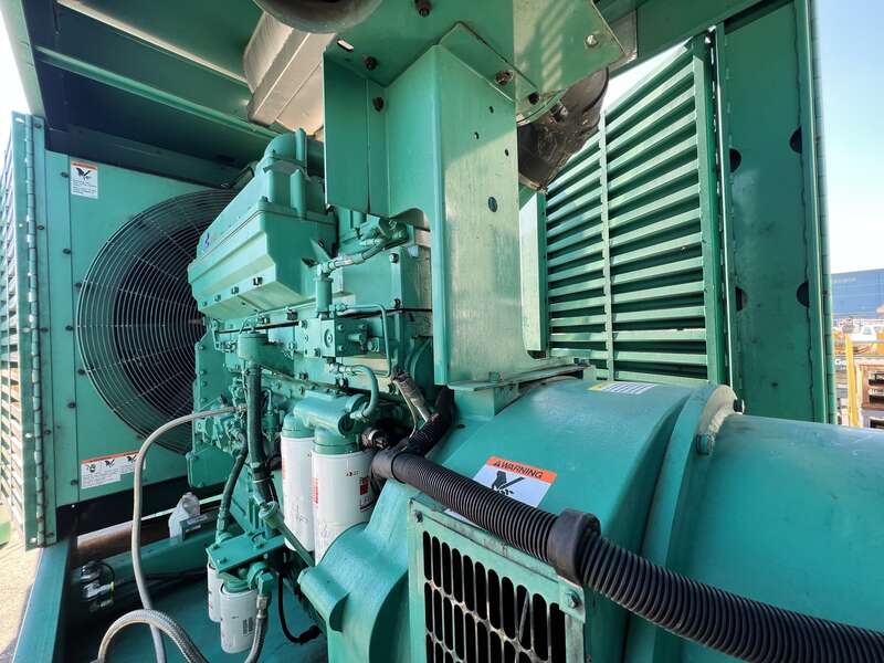 Used Cummins DFED KTA19-G4 Diesel Generator, 754 Hrs