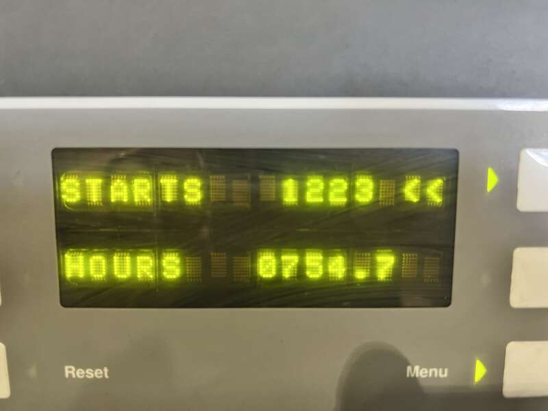 Used Cummins DFED KTA19-G4 Diesel Generator, 754 Hrs