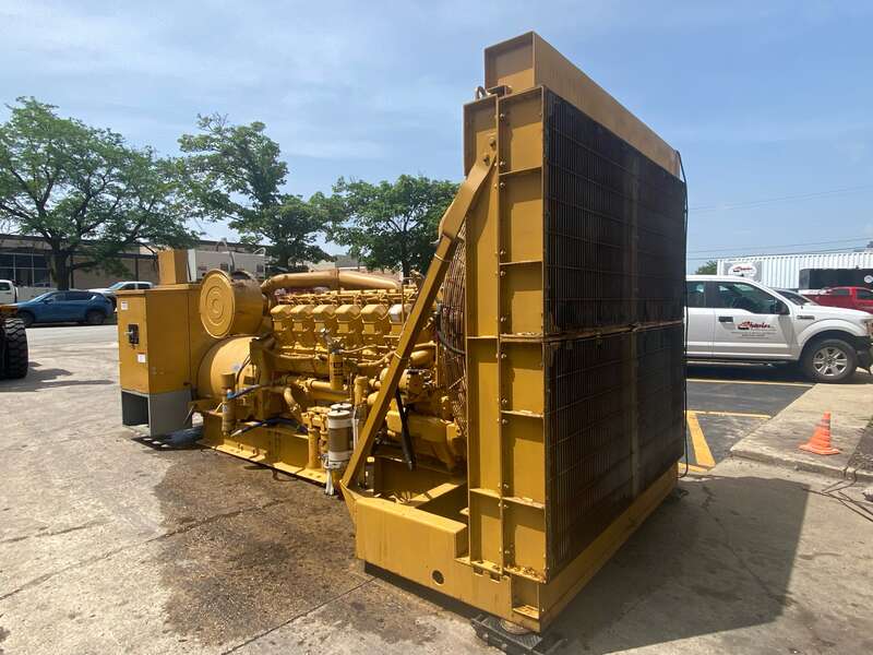 Used Caterpillar 3512 Diesel Generator, 513 Hrs