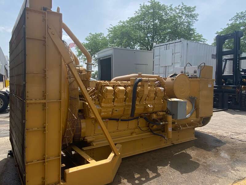 Used Caterpillar 3512 Diesel Generator, 513 Hrs
