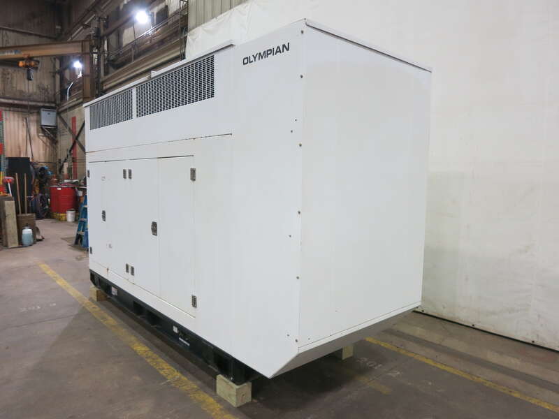 Used Caterpillar Olympian G175LG4 Natural Gas Generator 179 Hrs EPA Certified
