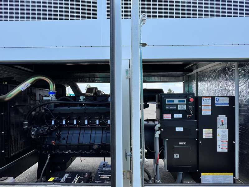 Used Caterpillar Olympian G175LG4 Natural Gas Generator 179 Hrs EPA Certified