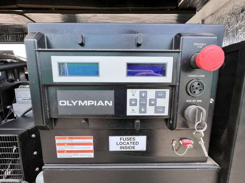 Used Caterpillar Olympian G175LG4 Natural Gas Generator 179 Hrs EPA Certified