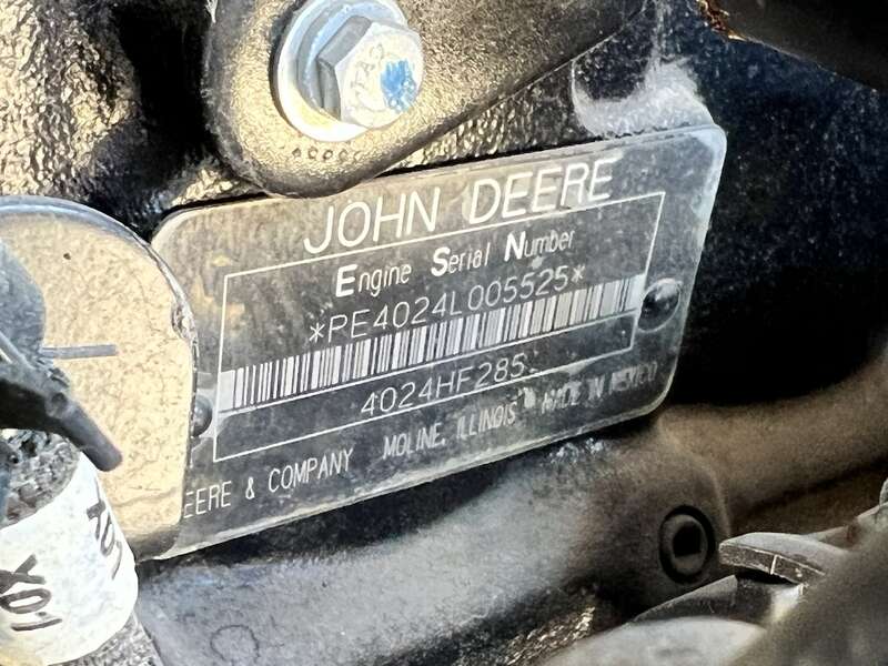 Used Generac SD0048 John Deere Diesel Generator, 411 Hrs EPA Tier 3 Single Phase