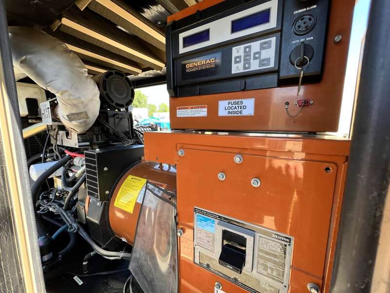 Used Generac SD0048 John Deere Diesel Generator, 411 Hrs EPA Tier 3 Single Phase