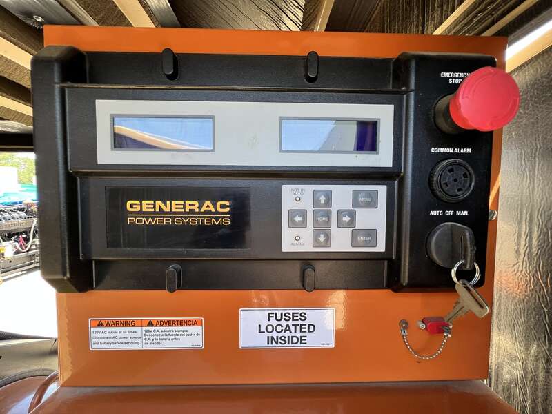 Used Generac SD0048 John Deere Diesel Generator, 411 Hrs EPA Tier 3 Single Phase