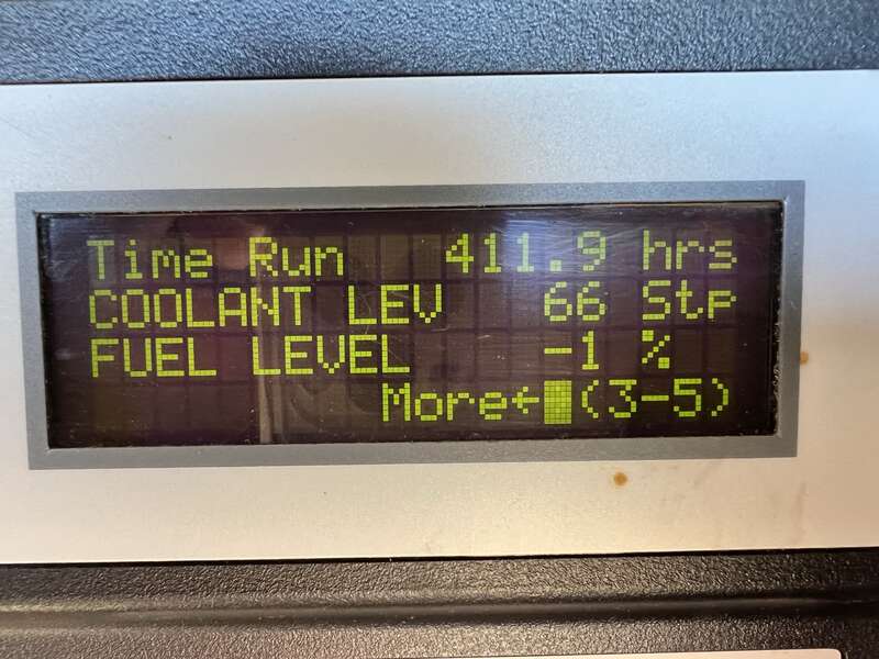 Used Generac SD0048 John Deere Diesel Generator, 411 Hrs EPA Tier 3 Single Phase