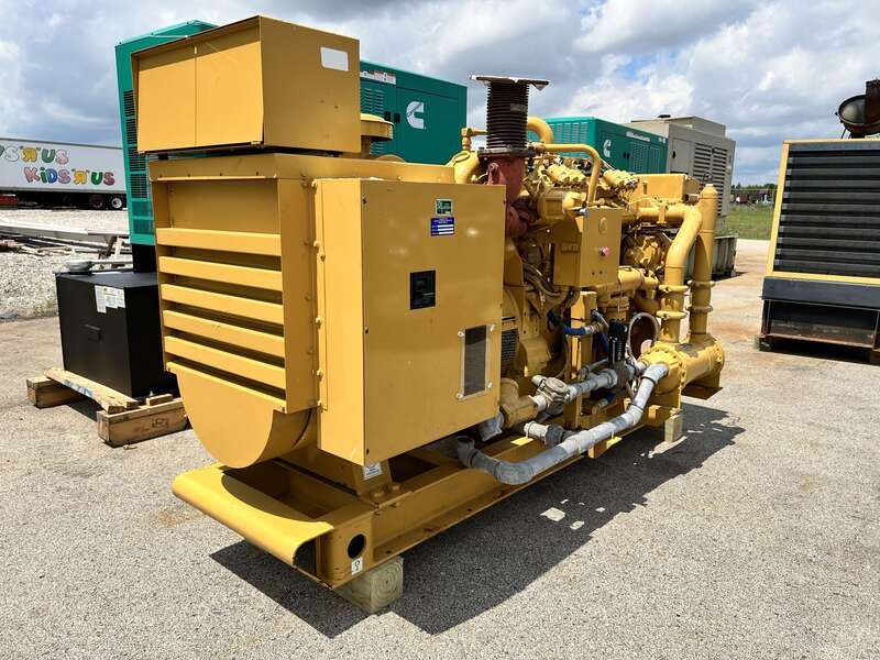 Used Caterpillar G3406 Natural Gas Generator,  841 Hrs