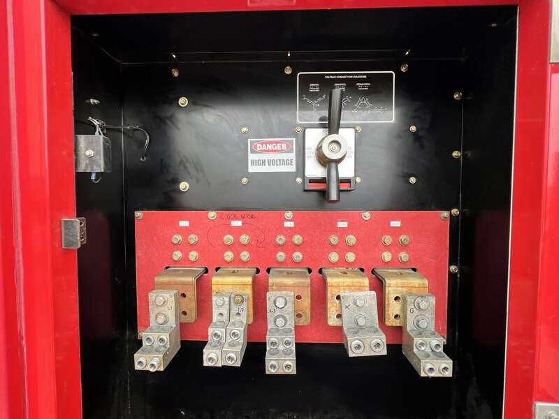 Used Baldor TS500T Rental Grade Diesel Generator, 2595 Hrs EPA Tier 3