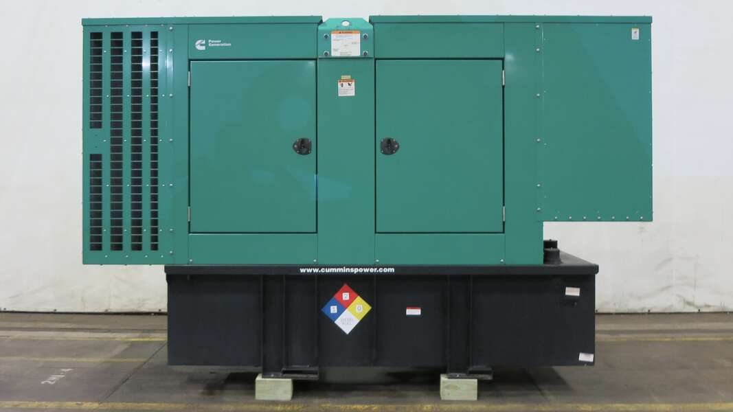 Used Cummins DSGAC QSB7-G3 NR3 Diesel Generator, 9 Hrs, EPA Tier 3