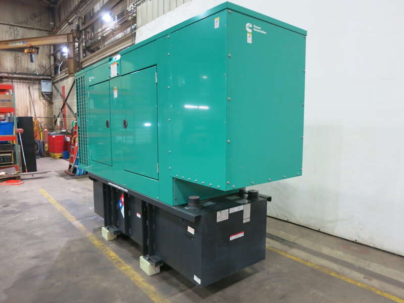 Used Cummins DSGAC QSB7-G3 NR3 Diesel Generator, 9 Hrs, EPA Tier 3