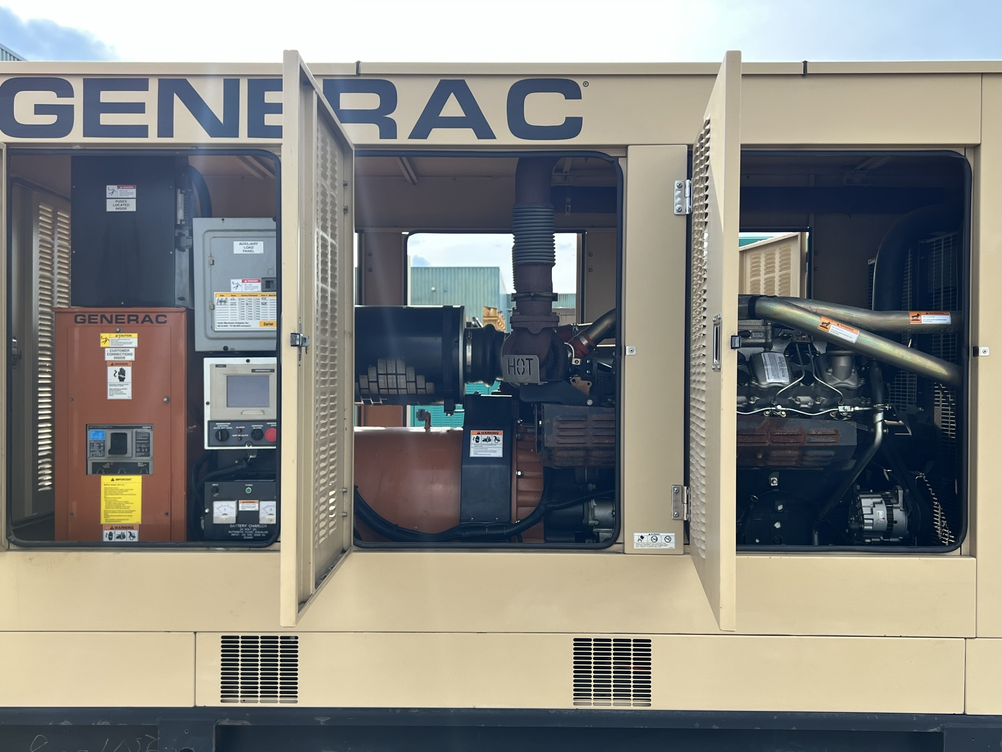 Used Generac Mitsubishi 8DC9 Diesel Generator | 58 Hrs | 350 Used Generac Mitsubishi 8DC9 Diesel Generator | 58 Hrs | 350