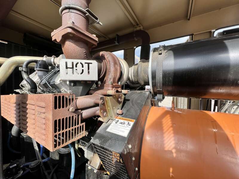 Used Generac Mitsubishi 8DC9 Diesel Generator, 58 Hrs