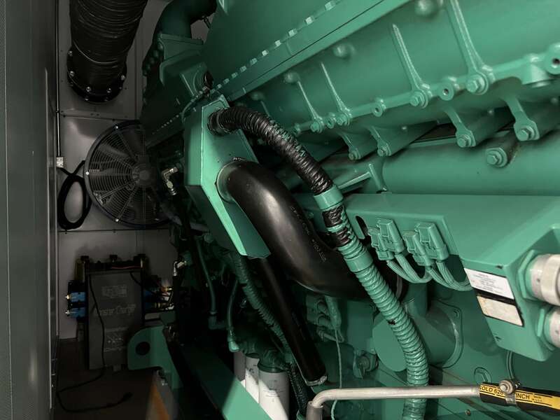 Used Cummins DQKAB QSK60G6 Diesel Generator 133 Hrs EPA Tier 2