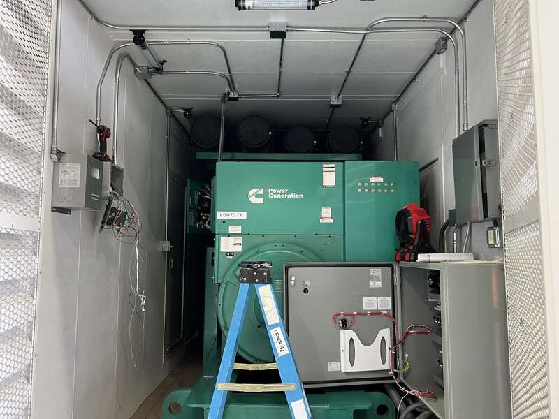 Used Cummins DQKAB QSK60-G6 Diesel Generator,  133 Hrs, EPA Tier 2